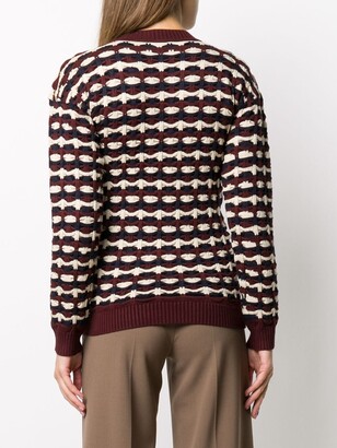 VVB Geometric-Knit Sweater