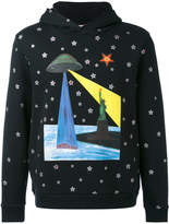 Thumbnail for your product : Christopher Kane statue print hoodie