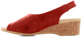 Thumbnail for your product : Worishofer The Perf Sandal in Cherry