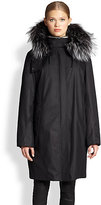 Thumbnail for your product : Helmut Lang Ultimate Fox & Rabbit Fur-Lined Trenchcoat
