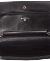 Thumbnail for your product : Chanel Black Caviar Leather Wallet On Chain