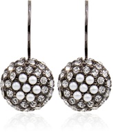 Thumbnail for your product : Crystal Pearl Hematite Lever Earring