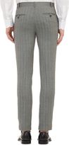 Thumbnail for your product : Band Of Outsiders NO BUNK NO JUNK Men's Herringbone Trousers-Black Siz