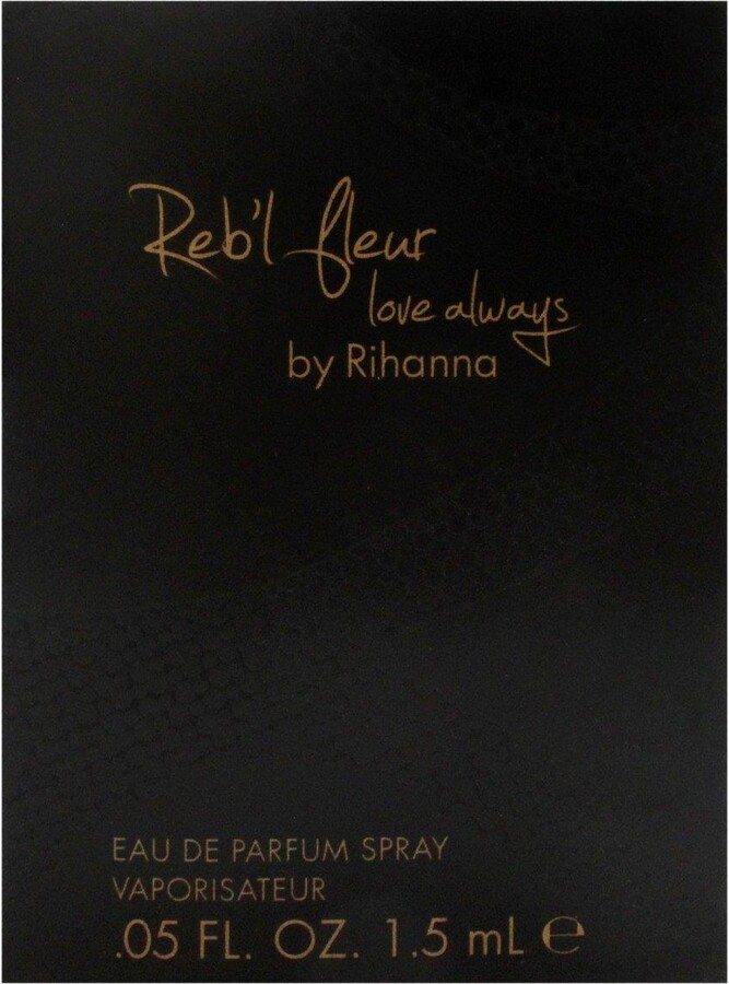 Rihanna 0.05 oz Rebl Fleur Love Always Mini EDT Spray Vial for Women