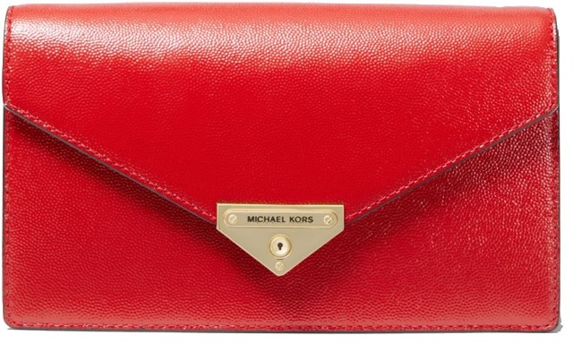 michael kors grace envelope clutch