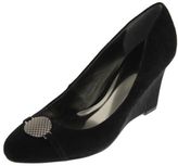 Thumbnail for your product : Carlos Santana NEW Maxine Black Suede Wedge Heels Shoes 7.5 Medium (B,M) BHFO