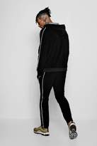 Thumbnail for your product : boohoo Velour Original MAN Hooded Tracksuit