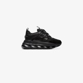 Thumbnail for your product : Versace black Chain Reaction sneakers