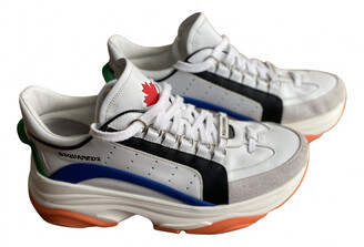 dsquared2 white trainers