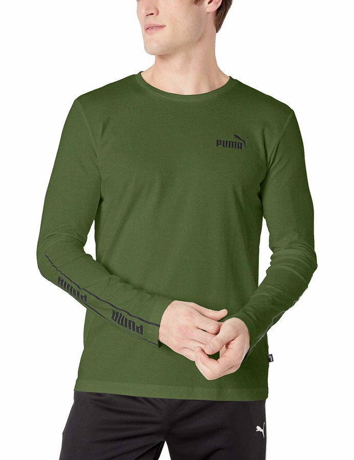 Puma Green Fitted Men S Shirts Shopstyle