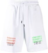 Thumbnail for your product : OMC Binary Logo Track Shorts