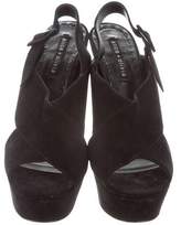 Thumbnail for your product : Alice + Olivia Platform Suede Pumps