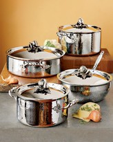 Thumbnail for your product : Ruffoni Opus Prima Hammered Stainless-Steel Soup Pot with Lid, 3 1/2Qt.