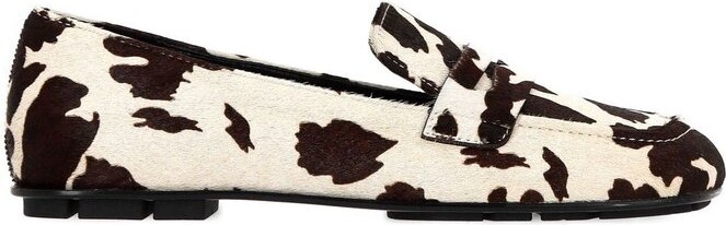 Bruno Premi Printed Loafer Flat Shoes