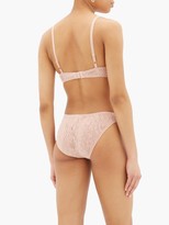 Thumbnail for your product : Araks Tamara Floral-lace Soft-cup Bra - Beige