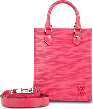 Louis Vuitton Hot Pink Epi Leather Petit Sac Plat (Authentic Pre