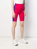Thumbnail for your product : adidas Striped Floral Running Shorts