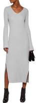 Thumbnail for your product : Derek Lam Ribbed Cashmere Midi Dress