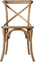 Thumbnail for your product : OKA Camargue Chair - Weathered Oak & Cover with Pipping