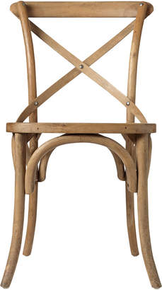 OKA Camargue Chair - Weathered Oak & Cover with Pipping