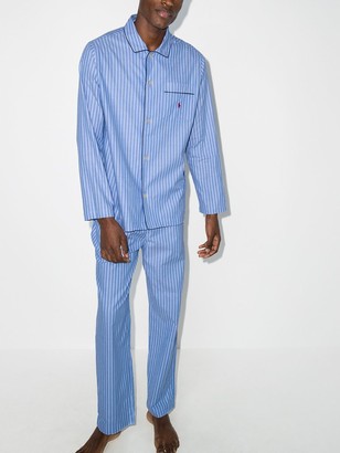 Polo Ralph Lauren Striped Print Pajama Set