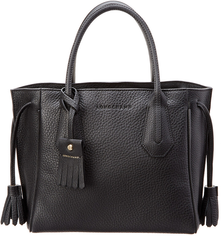 black longchamp tote bag