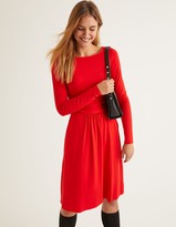 red jersey dress uk