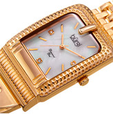 Thumbnail for your product : Burgi Women's Diamond Marker Buckle Watch