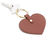Thumbnail for your product : Royce New York Leather Heart Key Fob