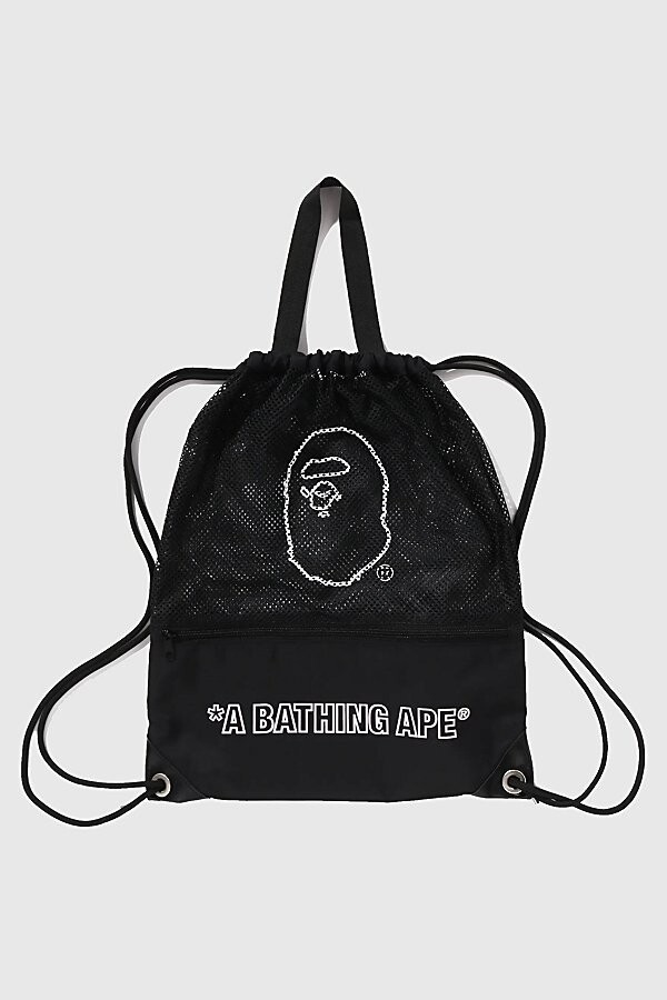 BAPE Tokyo Mesh Backpack in Black