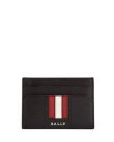 Bally Taclipo Leather Business Card Holder