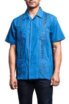 Thumbnail for your product : G-Style USA Men's Short Sleeve Cuban Guayabera Shirt 2000-1 - 6X-Large