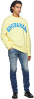 Thumbnail for your product : DSQUARED2 Yellow Logo Sweatshirt