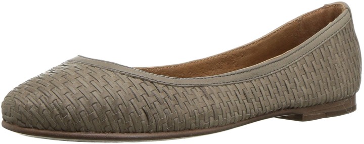 frye carson woven ballet flat