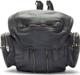 Thumbnail for your product : Alexander Wang Grey Leather Mesh Marti Convertible Backpack