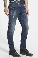 Thumbnail for your product : Diesel 'Sleenker' Skinny Fit Jeans (0833F)