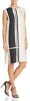 Thumbnail for your product : Theory Hans Silk Stripe Shift Dress