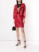 Thumbnail for your product : Chanel Pre Owned CC logos setup suit jacket skirt