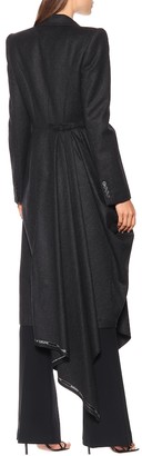 Alexander McQueen Wool flannel blazer dress
