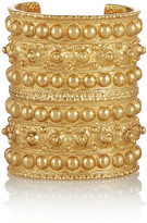 Thumbnail for your product : Ben-Amun Byzantine gold-plated cuff