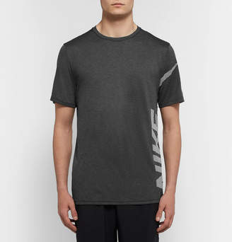 Nike Training Breathe Printed Mélange Dri-Fit T-Shirt