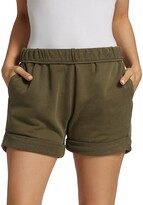 Thumbnail for your product : Frame Rolled-Cuff Organic Cotton Shorts
