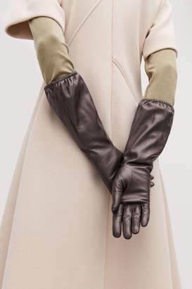 COS LONG LEATHER GLOVES