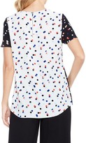 Thumbnail for your product : Vince Camuto Women's Multi Dot Colorblock Top