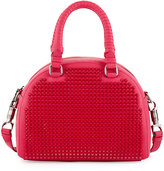 Thumbnail for your product : Christian Louboutin Panettone Small Spiked Satchel Bag, Pink