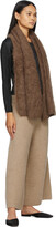 Thumbnail for your product : Totême SSENSE Exclusive Brown Alpaca Beira Scarf