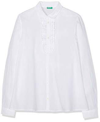 Benetton Girls Long Sleeve Shirt,(Manufacturer Size: 1y)