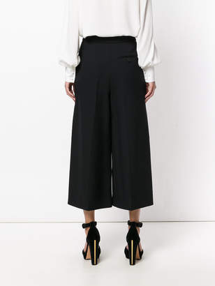 Alexander McQueen high-waisted cropped trousers