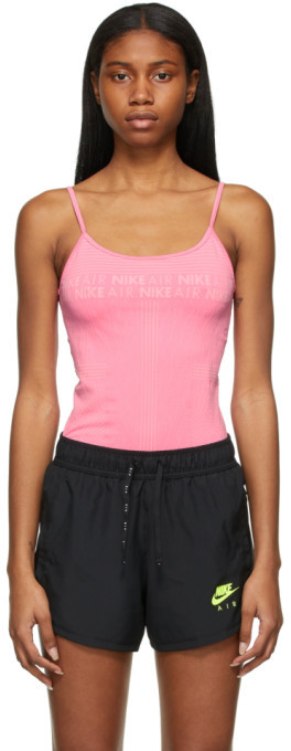 nike pink bodysuit