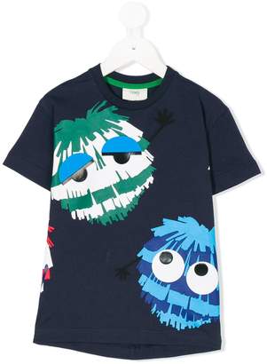 Fendi Kids printed short-sleeved T-shirt